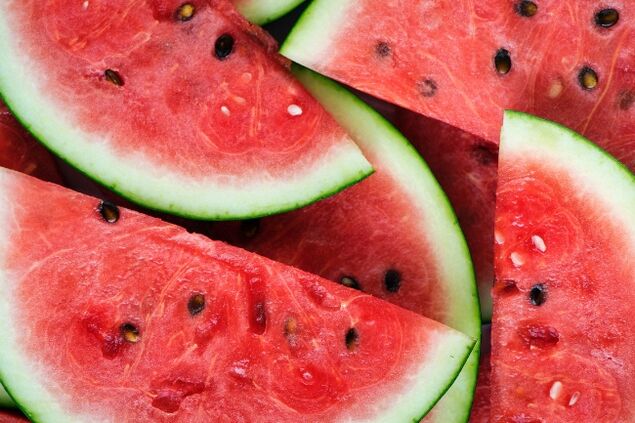 Watermelon slices
